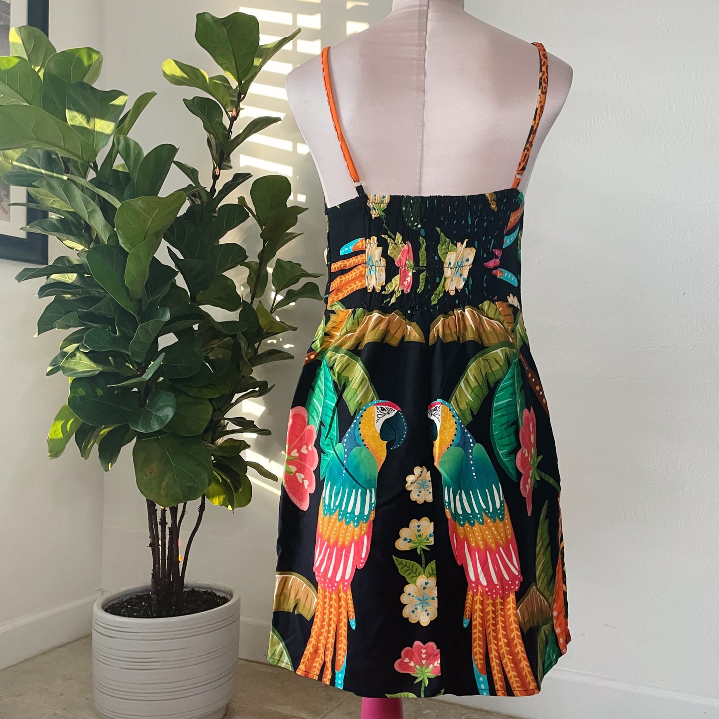 Midnight Jungle Mini Dress