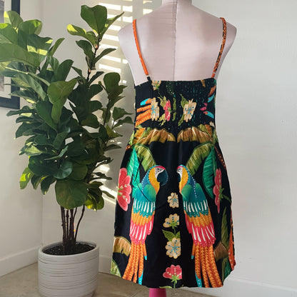 Midnight Jungle Mini Dress