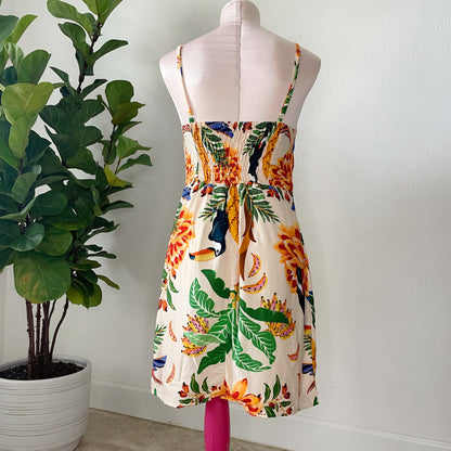 Tropical Toucan Mini Dress