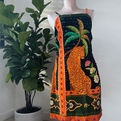 Midnight Jungle Mini Dress